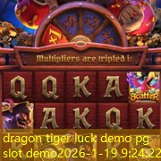 dragon tiger luck demo pg slot demo