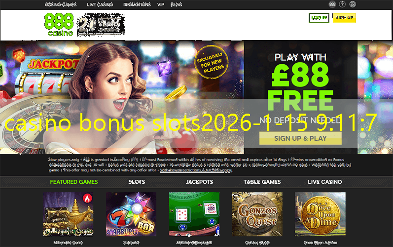 casino bonus slots